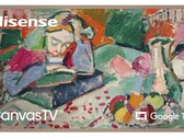 De Hisense S7N CanvasTV geeft alleen kunstwerken weer wanneer het iemand in de kamer voelt. (Afbeelding bron: Hisense)