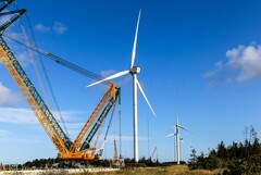 Siemens Gamesa&#039;s SG 14 222, voorheen de grootste turbine (bron: Siemens Gamesa)