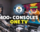 Ibrahim Al-Nasser moest meerdere KVM-switches gebruiken om 444 consoles op één tv aan te sluiten (bron: Guinness World Records)