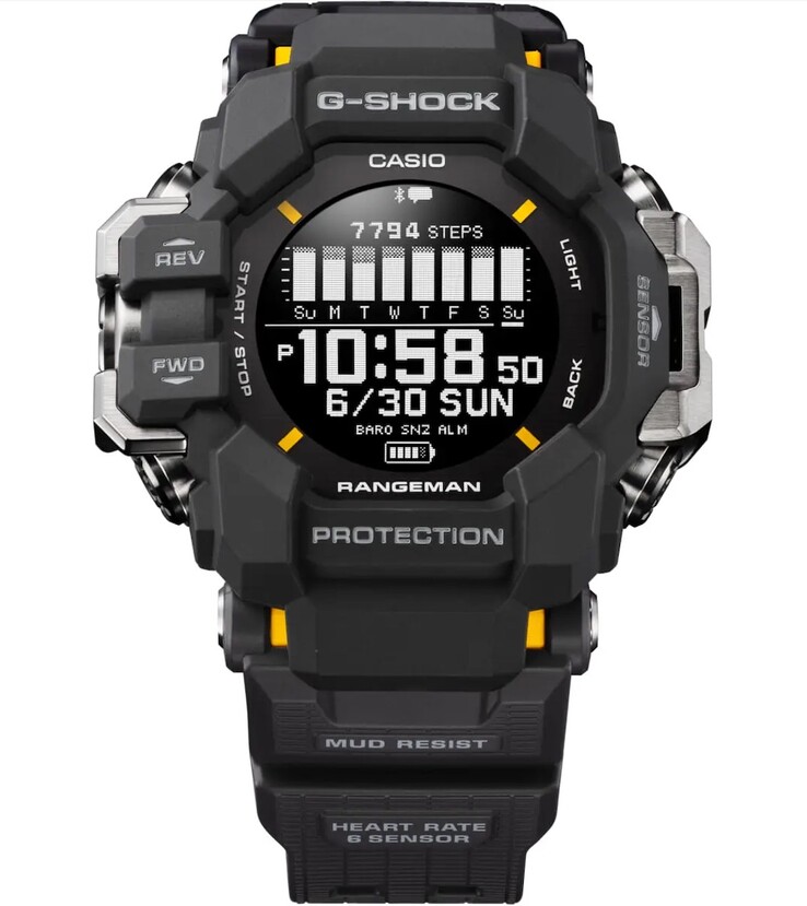 Het Casio G-Shock GPR-H1000 horloge. (Afbeelding bron: Casio)