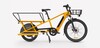 De zonnebloemoranje Decathlon BTWIN R500E fiets. (Afbeelding bron: Decathlon) (Afbeelding bron: Decathlon)