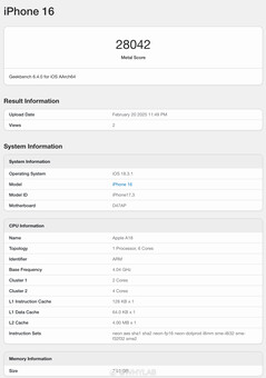 iPhone 16 metaalscore.