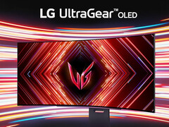 De UltraGear OLED 45GX950A zal waarschijnlijk een van de vele gaming-monitoren zijn die LG introduceert tijdens CES 2025 in januari; 45GS95QE afgebeeld. (Afbeeldingsbron: LG)