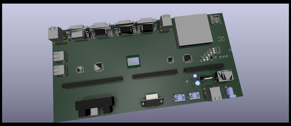 Een vermeende blik op v0.9 van het Supersega-bord. (Afbeeldingsbron: Supersega)