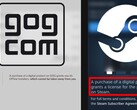 GOG heeft de meest karaktervolle reactie op de nieuwe licentie onthulling van Valve. (Afbeelding bron: Valve / GOG - bewerkt)