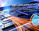 xMEMS XM-2400 is een solid-sate µCooling chip (Afbeelding bron: xMEMS)