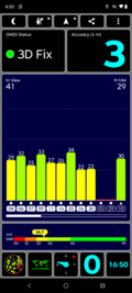 GPS-test buiten