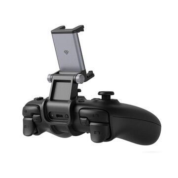 Met de 8BitDo Mobile Clip kunnen gebruikers hun Android smartphones aan de Ultimate 2 draadloze controller bevestigen. (Afbeeldingsbron: 8BitDo)