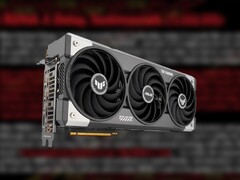 AMD Radeon RX 9070 en RX 9070 XT zouden de eerste RDNA 4 kaarten kunnen zijn die op de markt komen. (Afbeelding bron: Asus, Moore&#039;s Law Is Dead, bewerkt)