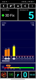 GNSS meting: Binnen