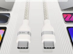 De Anker USB-C naar USB-C kabel (240W, Upcycled gevlochten) is verkrijgbaar in twee lengtes. (Afbeeldingsbron: Anker)