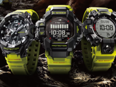 Van links naar rechts: Casio G-Shock GR-B300RY-1A9, GPR-H1000RY-1A9 en de GW-9500MRY-1A9. (Afbeeldingsbron: Casio)