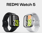 De Redmi Watch 5 krijgt een 2,07-inch AMOLED-scherm met een piekhelderheid van 1500 nits (Afbeelding bron: Redmi)