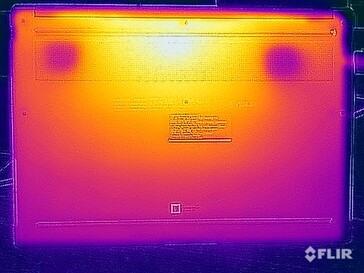 Stresstest bij oppervlaktetemperatuur (onder)