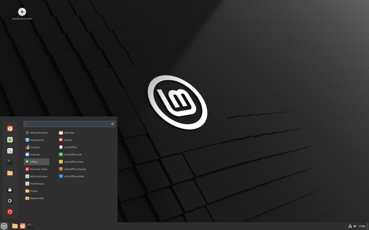 Een blik op het Cinnamon 6.2 bureaublad van Linux Mint 22. (Afbeeldingsbron: Linux Mint)