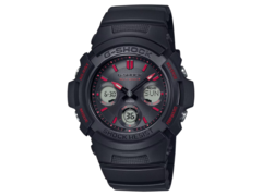 Het Casio G-Shock AWG-M100FP-1A4JR horloge is niet langer verkrijgbaar in de online winkel van het merk. (Afbeeldingsbron: Casio)