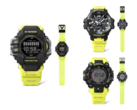 De uitgelekte Casio G-Shock Rescue Yellow Series horloges. Modelnummers zijn GPR-H1000RY-1A9, GW-9500MRY-1A9 en GR-B300RY-1A9. (Afbeeldingsbron: @morgan_gshock op Instagram)