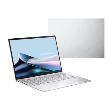 Asus Zenbook 14 UX3405CA in Mistig Zilver.