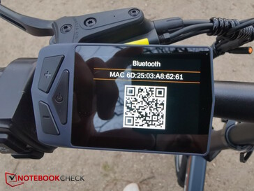 QR-code voor koppeling via Bluetooth