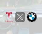 BMW's sociale media-account heeft zijn lof voor Tesla's FSD verwijderd nadat Tesla daar speels op had gereageerd. (Afbeeldingsbron: Tesla - Bewerkt)