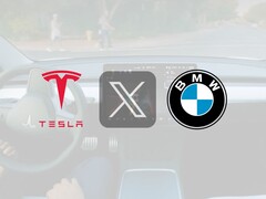 BMW&#039;s sociale media-account heeft zijn lof voor Tesla&#039;s FSD verwijderd nadat Tesla daar speels op had gereageerd. (Afbeeldingsbron: Tesla - Bewerkt)