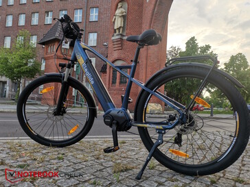 De volledig gemonteerde fiets