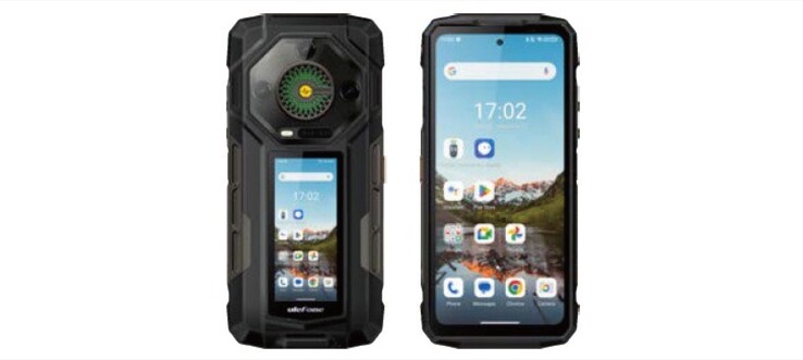 De Ulefone Armor 33 Pro heeft een tweede scherm aan de achterkant (Afbeelding bron: Ulefone)