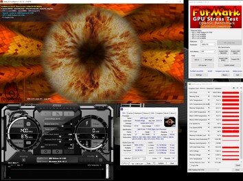 FurMark stress-test (PT 100%)