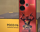 De POCO F6 Deadpool Edition komt met een opvallend ontwerp. (Afbeeldingsbron: @Himanshu_POCO)