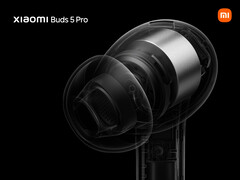 De Buds 5 Pro is het antwoord van Xiaomi op de AirPods Pro 2 van Apple. (Afbeelding bron: Xiaomi)