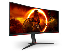 De AOC Gaming CU34G2XP/BK heeft vier video-uitgangen. (Afbeeldingsbron: AOC)