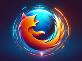 Firefox browser futuristisch logo (Bron: DALL-E 3 gegenereerde afbeelding)