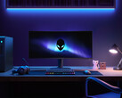 Alienware AW3225DM heeft een gebogen QHD-paneel met een vernieuwingsfrequentie van 180 Hz (Afbeelding bron: Dell)