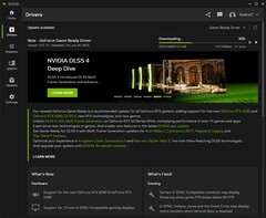 Nvidia GeForce Game Ready Driver 572.16 downloaden via de Nvidia app (Afbeeldingsbron: Eigen)