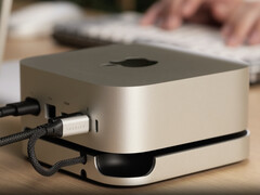 Satechi hoopt met zijn uitgesneden ontwerp Mac mini-eigenaars die op zoek zijn naar een dockingoplossing weg te lokken van alternatieve oplossingen. (Afbeeldingsbron: Satechi)