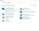 Windows 10 Configuratiescherm (Afbeeldingsbron: Eigen)