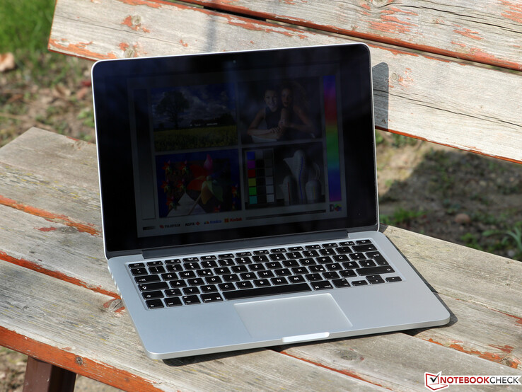 Apple MacBook Pro 13 2015 (bron: Notebookcheck.com)