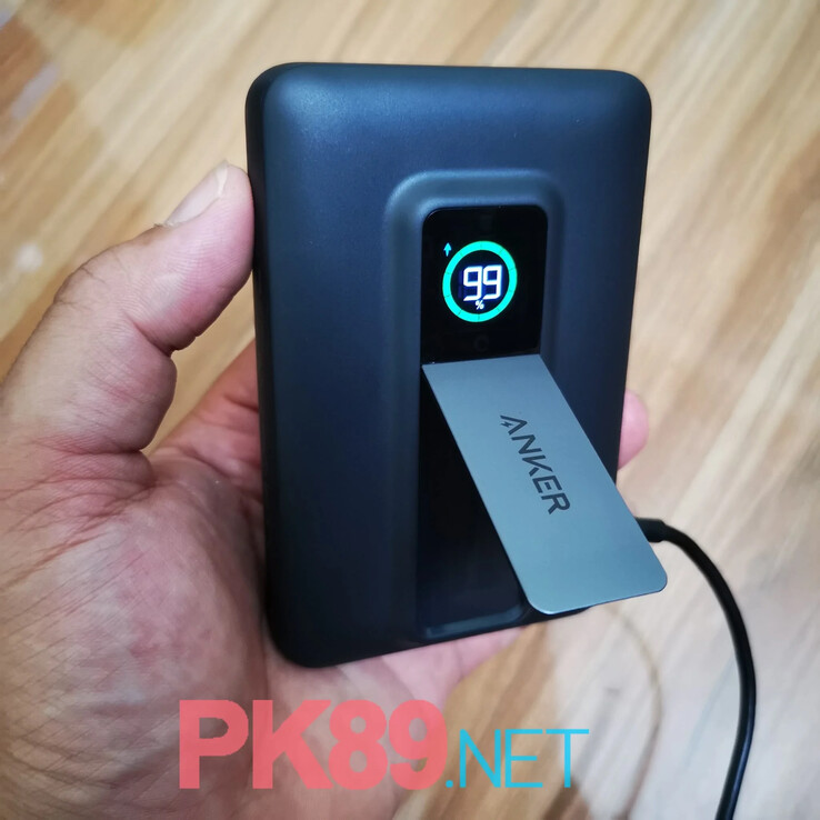 Een afbeelding van de vermeende nieuwe Anker MagGo powerbank. (Afbeeldingsbron: PK89.net)