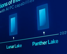 Intels Panther Lake CPU's zullen naar verwachting eind 2025 verschijnen (bron: Intel)
