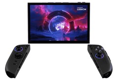 De nieuwe Lenovo Legion Go krijgt een OLED-scherm en opnieuw ontworpen controllers. (Afbeeldingsbron: Evan Blass via The Verge)