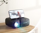 De BlitzWolf BW-V3 Mini LED Projector kan beelden werpen tot 120-in (~305 cm) breed. (Beeldbron: BlitzWolf)