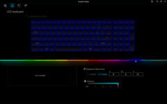 Instellingen RGB-toetsenbord